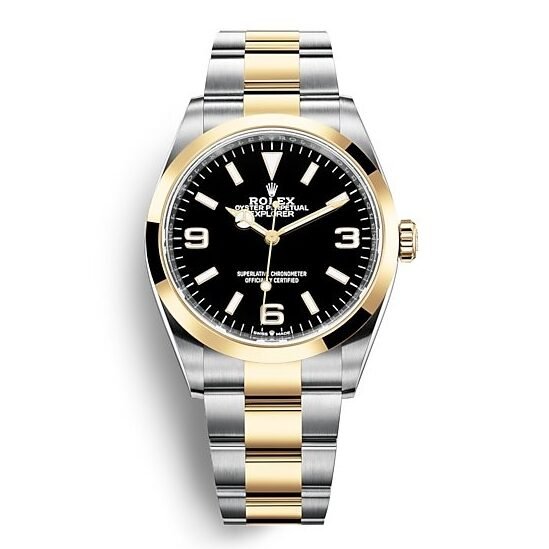 Rolex EXPLORER GRIS/JAUNE