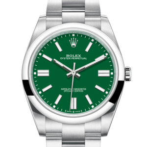 Rolex Oyster Perpetual vert