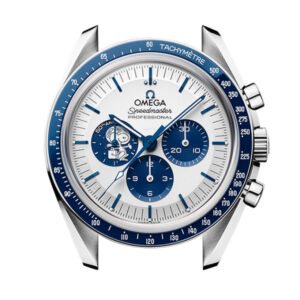 OMEGA SPEEDMASTER CHRONOGRAPHE-ARGENT/BLEU