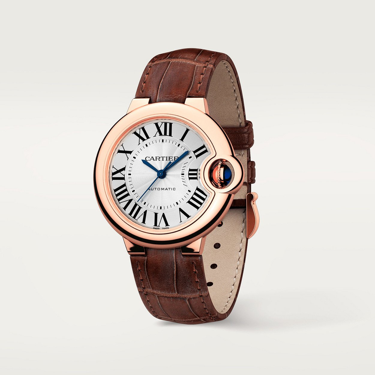 Cartier Ballon Bleu de Cartier watch MARRON 33mm – Image 2