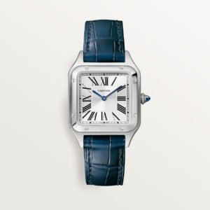 Cartier SANTOS DUMONT-BLEU/BLANC PETIT MODÈLE