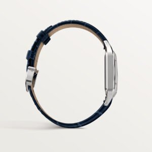 Cartier SANTOS DUMONT-BLEU/BLANC PETIT MODÈLE