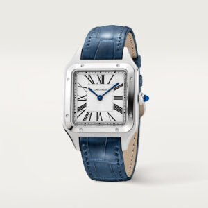 Cartier SANTOS DUMONT-BLEU/BLANC GRAND MODÈLE