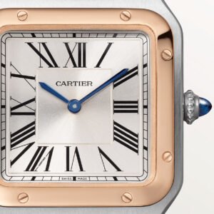 Cartier SANTOS DUMONT-GRIS/ROSE PETIT MODÈLE