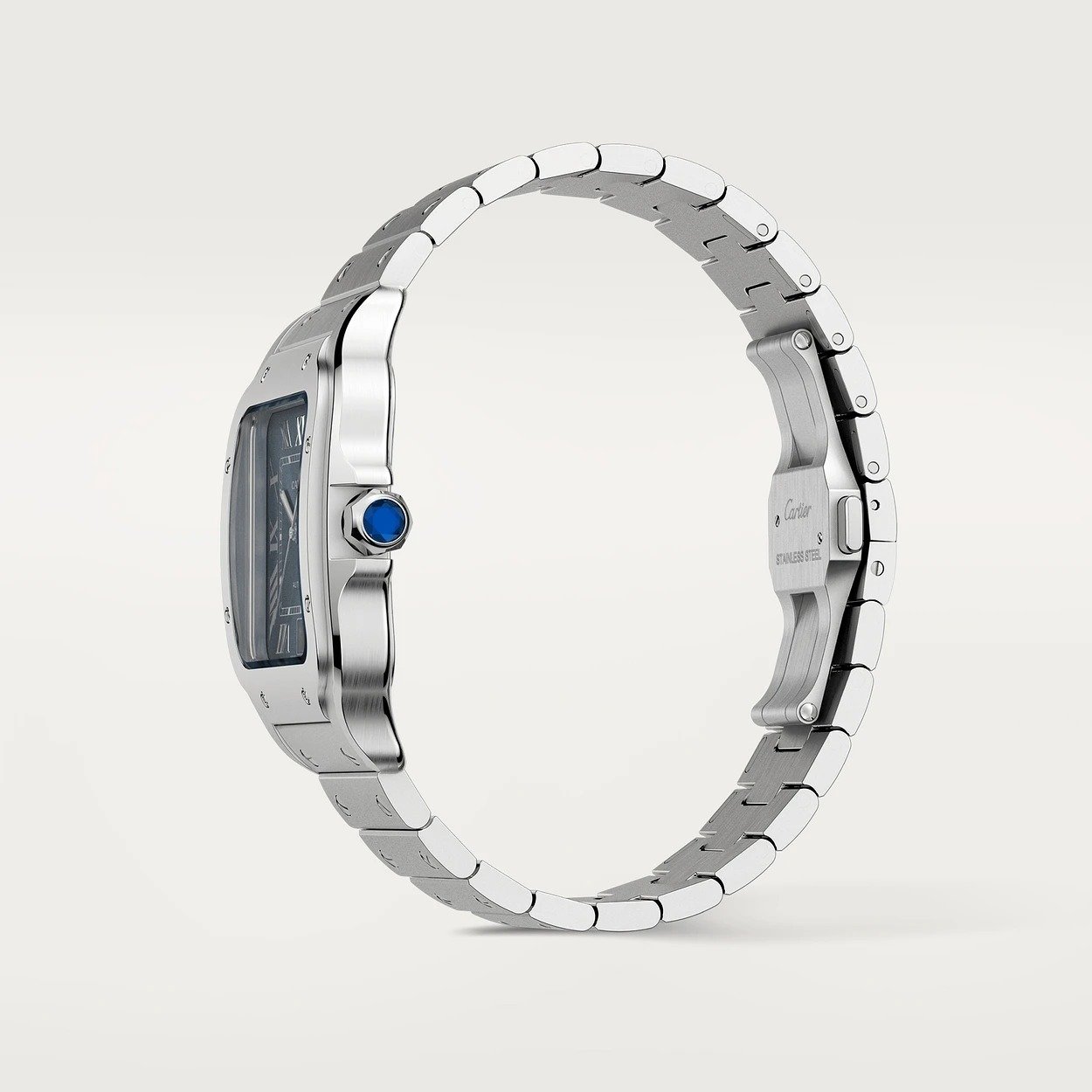 Cartier SANTOS-GRIS/BLEU 40mm – Image 3
