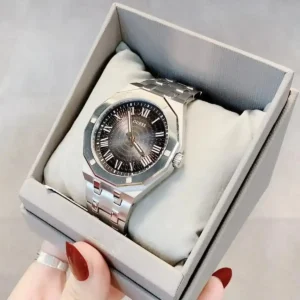 HOMME GUESS ARGENTÉE GW0575G1