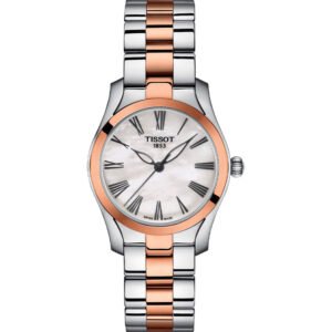 MONTRE FEMME TISSOT T-WAVE T1122102211301 Or Rose Argent